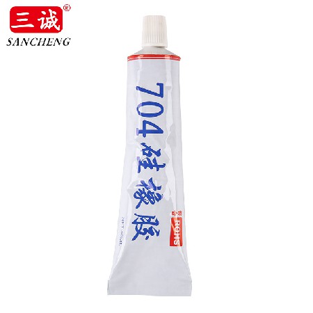 白黑色704硅橡膠燈具電子膠太陽(yáng)能板防水膠 擋水條專(zhuān)用防水密封膠